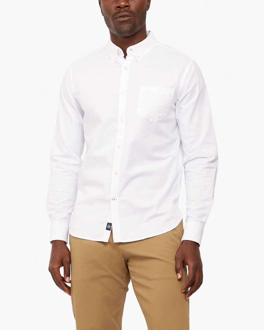 (image for) Fashionable Stretch Oxford, Slim Fit (Big and Tall)